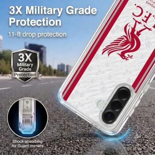 Head Case Designs Officially Licensed Liverpool Football Club Away 2026/27 Kit Gel Case [Military Grade Protection] Compatible with Samsung Galaxy A56 5G - Head Case Designs (1)