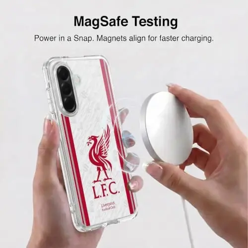 Head Case Designs Officially Licensed Liverpool Football Club Away 2026/27 Kit Gel Case [Military Grade Protection] Compatible with Samsung Galaxy A56 5G - 3