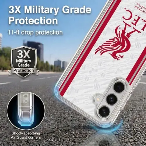 Head Case Designs Officially Licensed Liverpool Football Club Away 2026/27 Kit Gel Case [Military Grade Protection] Compatible with Samsung Galaxy S26 and Compatible with MagSafe - Head Case Designs (1)