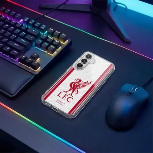 Head Case Designs Officially Licensed Liverpool Football Club Away 2026/27 Kit Gel Case [Military Grade Protection] Compatible with Samsung Galaxy S26 and Compatible with MagSafe - 5