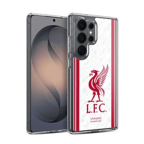 Head Case Designs Officially Licensed Liverpool Football Club Away 2026/27 Kit Gel Case [Military Grade Protection] Compatible with Samsung Galaxy S26 Ultra and Compatible with MagSafe - 1