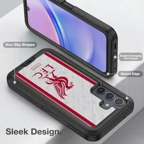 Head Case Designs Officially Licensed Liverpool Football Club Away 2026/27 Kit Ultra-Armoured Shockproof Case [Military Grade Protection] Compatible with Samsung Galaxy A15 - Head Case Designs (1)
