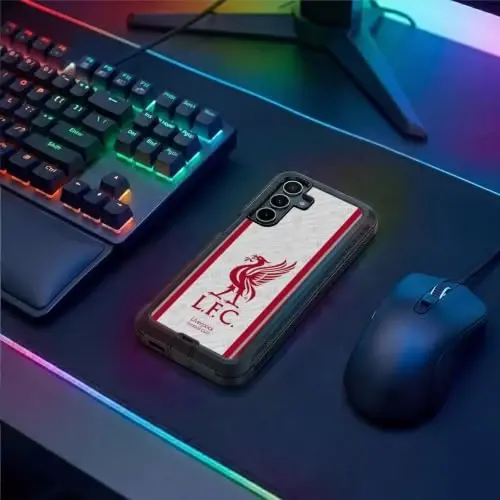 Head Case Designs Officially Licensed Liverpool Football Club Away 2026/27 Kit Ultra-Armoured Shockproof Case [Military Grade Protection] Compatible with Samsung Galaxy A15 - 5