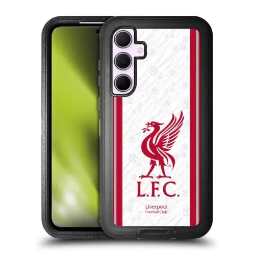 Head Case Designs Officially Licensed Liverpool Football Club Away 2026/27 Kit Ultra-Armoured Shockproof Case [Military Grade Protection] Compatible with Samsung Galaxy A35 5G - 1