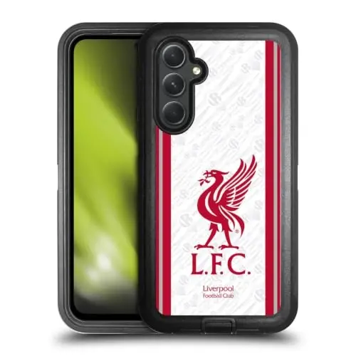 Head Case Designs Officially Licensed Liverpool Football Club Away 2026/27 Kit Ultra-Armoured Shockproof Case [Military Grade Protection] Compatible with Samsung Galaxy A54 5G - 1