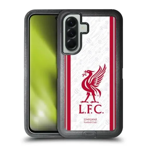 Head Case Designs Officially Licensed Liverpool Football Club Away 2026/27 Kit Ultra-Armoured Shockproof Case [Military Grade Protection] Compatible with Samsung Galaxy A56 5G - 1
