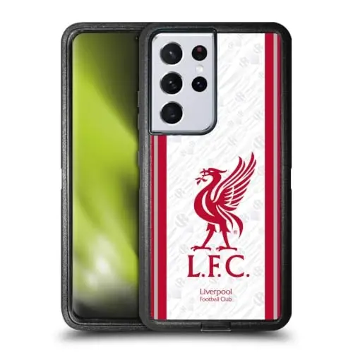 Head Case Designs Officially Licensed Liverpool Football Club Away 2026/27 Kit Ultra-Armoured Shockproof Case [Military Grade Protection] Compatible with Samsung Galaxy S21 Ultra 5G - 1