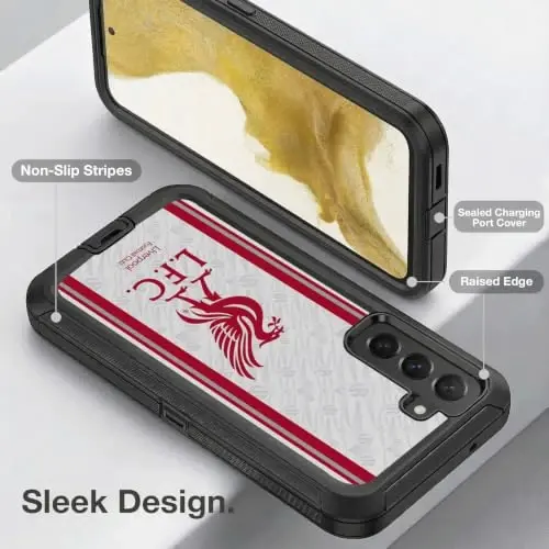 Head Case Designs Officially Licensed Liverpool Football Club Away 2026/27 Kit Ultra-Armoured Shockproof Case [Military Grade Protection] Compatible with Samsung Galaxy S22 5G - 2