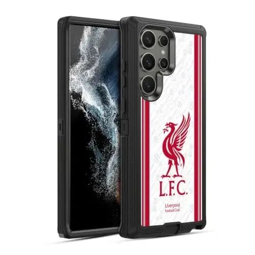 Head Case Designs Officially Licensed Liverpool Football Club Away 2026/27 Kit Ultra-Armoured Shockproof Case [Military Grade Protection] Compatible with Samsung Galaxy S22 Ultra 5G - Head Case Designs