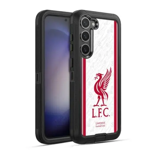 Head Case Designs Officially Licensed Liverpool Football Club Away 2026/27 Kit Ultra-Armoured Shockproof Case [Military Grade Protection] Compatible with Samsung Galaxy S23+ 5G - 1