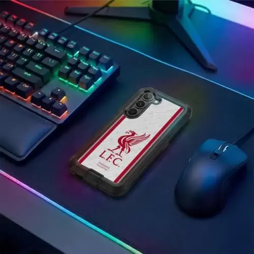 Head Case Designs Officially Licensed Liverpool Football Club Away 2026/27 Kit Ultra-Armoured Shockproof Case [Military Grade Protection] Compatible with Samsung Galaxy S23+ 5G - 5