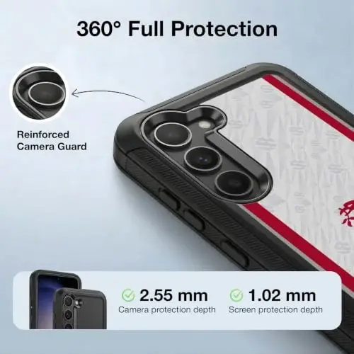 Head Case Designs Officially Licensed Liverpool Football Club Away 2026/27 Kit Ultra-Armoured Shockproof Case [Military Grade Protection] Compatible with Samsung Galaxy S23 5G - 3