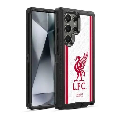 Head Case Designs Officially Licensed Liverpool Football Club Away 2026/27 Kit Ultra-Armoured Shockproof Case [Military Grade Protection] Compatible with Samsung Galaxy S24 Ultra 5G - Head Case Designs
