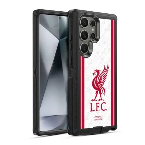 Head Case Designs Officially Licensed Liverpool Football Club Away 2026/27 Kit Ultra-Armoured Shockproof Case [Military Grade Protection] Compatible with Samsung Galaxy S24 Ultra 5G - 1