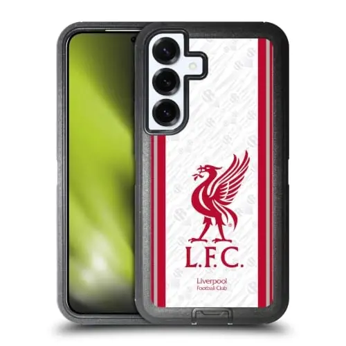 Head Case Designs Officially Licensed Liverpool Football Club Away 2026/27 Kit Ultra-Armoured Shockproof Case [Military Grade Protection] Compatible with Samsung Galaxy S25+ - 1
