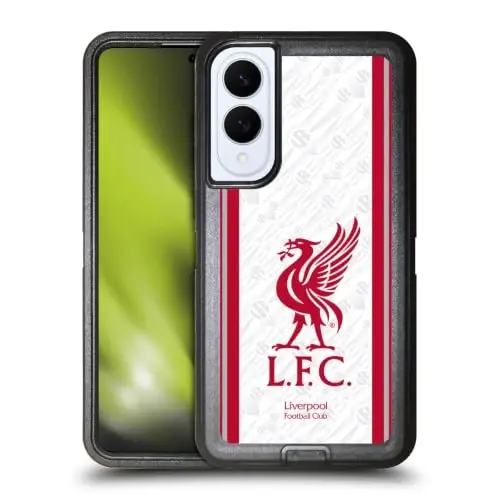 Head Case Designs Officially Licensed Liverpool Football Club Away 2026/27 Kit Ultra-Armoured Shockproof Case [Military Grade Protection] Compatible with Samsung Galaxy S25 Edge - 1
