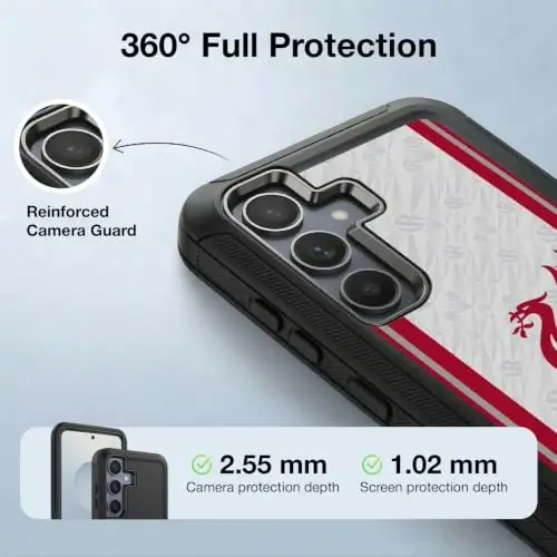 Head Case Designs Officially Licensed Liverpool Football Club Away 2026/27 Kit Ultra-Armoured Shockproof Case [Military Grade Protection] Compatible with Samsung Galaxy S25 - 3