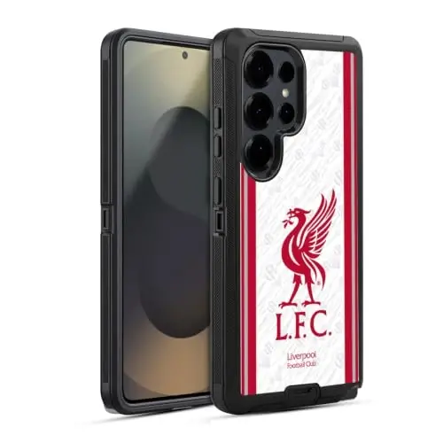 Head Case Designs Officially Licensed Liverpool Football Club Away 2026/27 Kit Ultra-Armoured Shockproof Case [Military Grade Protection] Compatible with Samsung Galaxy S25 Ultra - 1