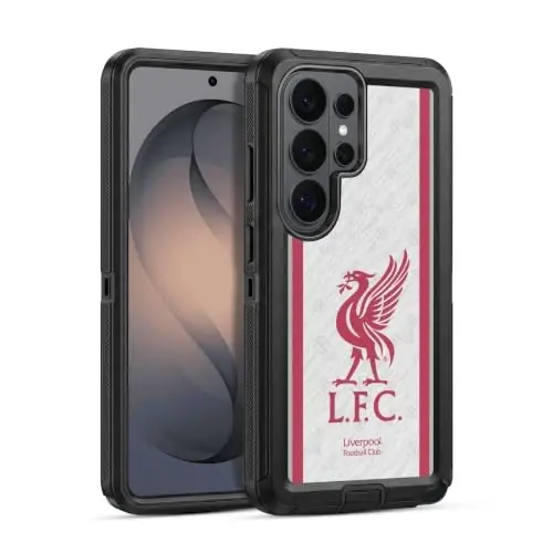 Head Case Designs Officially Licensed Liverpool Football Club Away 2026/27 Kit Ultra-Armoured Shockproof Case [Military Grade Protection] Compatible with Samsung Galaxy S26 Ultra - 1