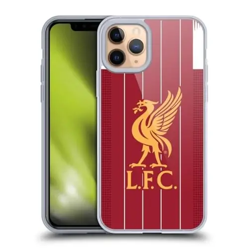 Head Case Designs Officially Licensed Liverpool Football Club Home 2019/20 Kit Gel Case [Military Grade Protection] Compatible with Apple iPhone 11 Pro and Compatible with MagSafe - 1