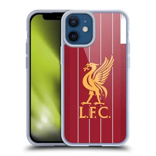 Head Case Designs Officially Licensed Liverpool Football Club Home 2019/20 Kit Gel Case [Military Grade Protection] Compatible with Apple iPhone 12 Mini and Compatible with MagSafe - HEAD CASE DESIGNS