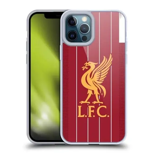Head Case Designs Officially Licensed Liverpool Football Club Home 2019/20 Kit Gel Case [Military Grade Protection] Compatible with Apple iPhone 12 Pro Max and Compatible with MagSafe - 1