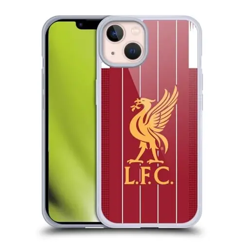 Head Case Designs Officially Licensed Liverpool Football Club Home 2019/20 Kit Gel Case [Military Grade Protection] Compatible with Apple iPhone 13 