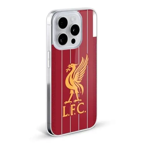Head Case Designs Officially Licensed Liverpool Football Club Home 2019/20 Kit Gel Case [Military Grade Protection] Compatible with Apple iPhone 13 - 2