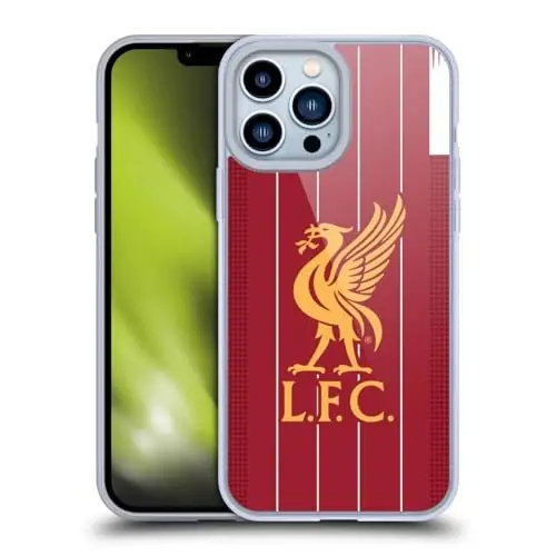 Head Case Designs Officially Licensed Liverpool Football Club Home 2019/20 Kit Gel Case [Military Grade Protection] Compatible with Apple iPhone 13 Pro Max and Compatible with MagSafe 