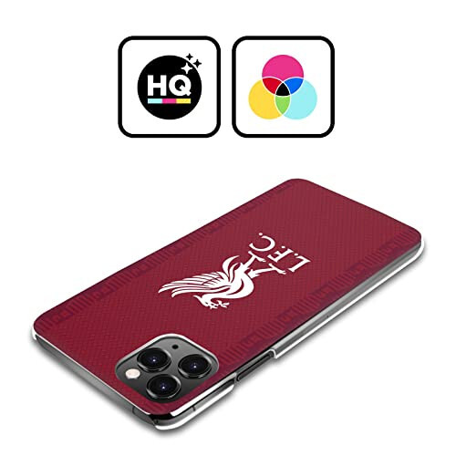 Head Case Designs Officially Licensed Liverpool Football Club Home 2022/23 Kit Hard Back Case Compatible with Apple iPhone 12 / iPhone 12 Pro - 7