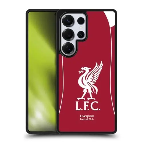 Head Case Designs Officially Licensed Liverpool Football Club Home 2025/26 Kit Gel Armor Case [Military Grade Drop Protection] Compatible with Samsung Galaxy S25 Ultra 