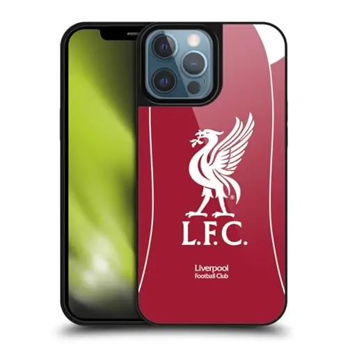 Head Case Designs Officially Licensed Liverpool Football Club Home 2025/26 Kit Gel Armour Case [Military Grade Protection] Compatible with Apple iPhone 13 Pro Max - 4