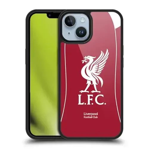 Head Case Designs Officially Licensed Liverpool Football Club Home 2025/26 Kit Gel Armour Case [Military Grade Protection] Compatible with Apple iPhone 14 