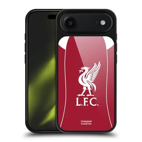 Head Case Designs Officially Licensed Liverpool Football Club Home 2025/26 Kit Gel Armour Case [Military Grade Protection] Compatible with Apple iPhone 17 Air - 1