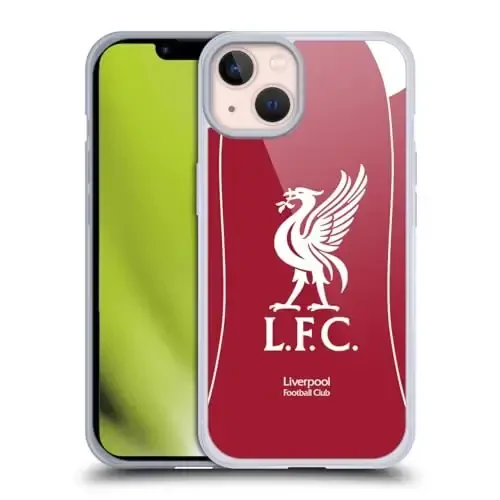 Head Case Designs Officially Licensed Liverpool Football Club Home 2025/26 Kit Gel Case [Military Grade Protection] Compatible with Apple iPhone 13 - HEAD CASE DESIGNS