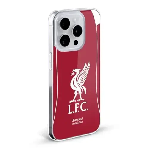 Head Case Designs Officially Licensed Liverpool Football Club Home 2025/26 Kit Gel Case [Military Grade Protection] Compatible with Apple iPhone 16e - 2