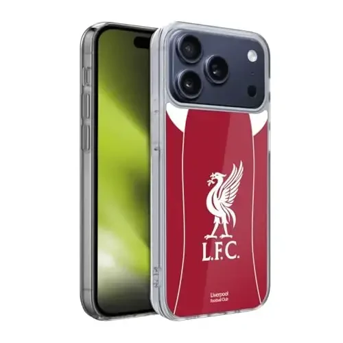 Head Case Designs Officially Licensed Liverpool Football Club Home 2025/26 Kit Gel Case [Military Grade Protection] Compatible with Apple iPhone 17 Pro - 3