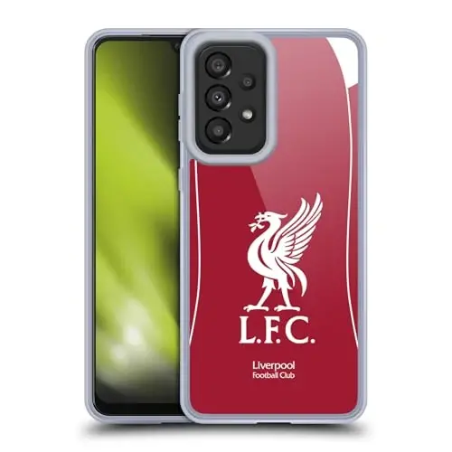 Head Case Designs Officially Licensed Liverpool Football Club Home 2025/26 Kit Gel Case [Military Grade Protection] Compatible with Galaxy A33 5G (2022) 