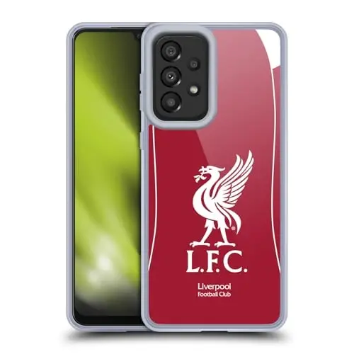 Head Case Designs Officially Licensed Liverpool Football Club Home 2025/26 Kit Gel Case [Military Grade Protection] Compatible with Galaxy A33 5G (2022) 