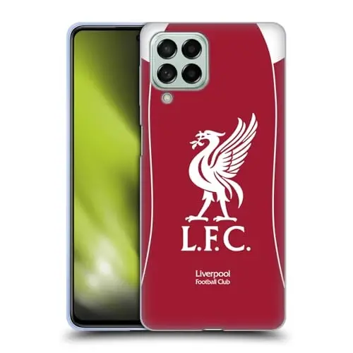 Head Case Designs Officially Licensed Liverpool Football Club Home 2025/26 Kit Gel Case [Military Grade Protection] Compatible with Samsung Galaxy M53 (2022) 