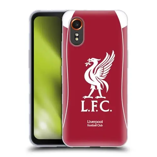 Head Case Designs Officially Licensed Liverpool Football Club Home 2025/26 Kit Gel Case [Military Grade Protection] Compatible with Samsung Galaxy Xcover7 5G - 1