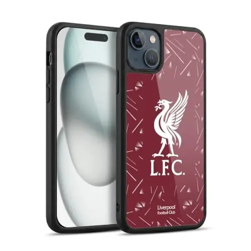 Head Case Designs Officially Licensed Liverpool Football Club Home 2026/27 Kit Gel Armor Case [Military Grade Drop Protection] Compatible with Apple iPhone 15 Plus - 1
