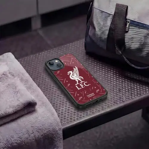Head Case Designs Officially Licensed Liverpool Football Club Home 2026/27 Kit Gel Armor Case [Military Grade Drop Protection] Compatible with Apple iPhone 15 Plus - 6