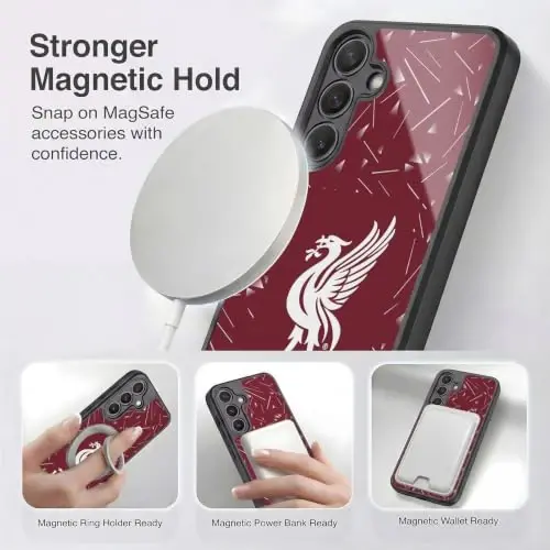 Head Case Designs Officially Licensed Liverpool Football Club Home 2026/27 Kit Gel Armor Case [Military Grade Drop Protection] Compatible with Samsung Galaxy A25 5G - 3