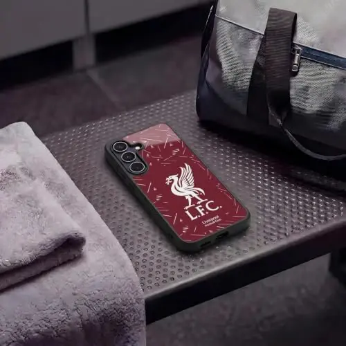 Head Case Designs Officially Licensed Liverpool Football Club Home 2026/27 Kit Gel Armor Case [Military Grade Drop Protection] Compatible with Samsung Galaxy S25 FE - 3