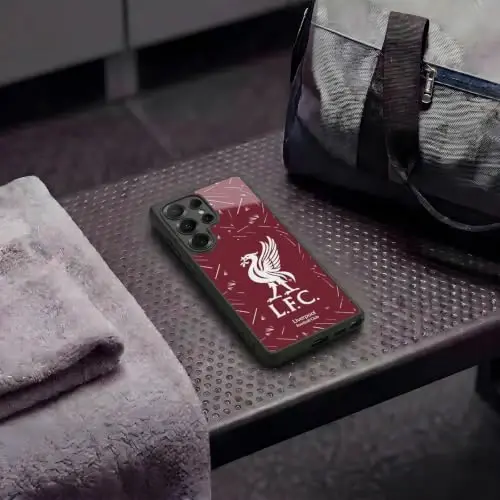 Head Case Designs Officially Licensed Liverpool Football Club Home 2026/27 Kit Gel Armor Case [Military Grade Drop Protection] Compatible with Samsung Galaxy S25 Ultra - 6