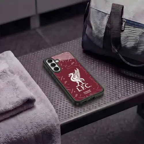 Head Case Designs Officially Licensed Liverpool Football Club Home 2026/27 Kit Gel Armor Case [Military Grade Drop Protection] Compatible with Samsung Galaxy S26 Plus - 6