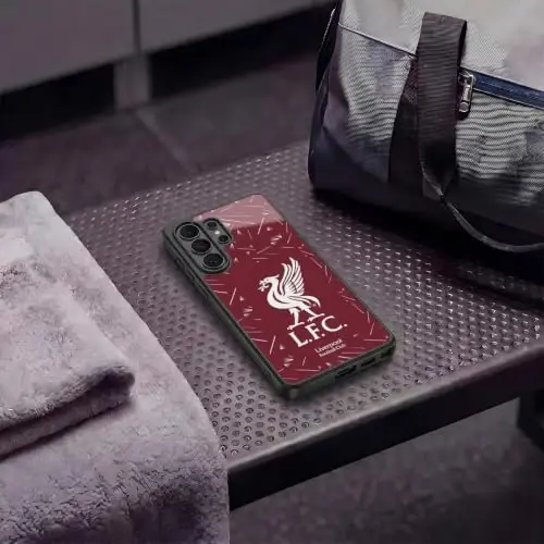 Head Case Designs Officially Licensed Liverpool Football Club Home 2026/27 Kit Gel Armor Case [Military Grade Drop Protection] Compatible with Samsung Galaxy S26 Ultra - 6