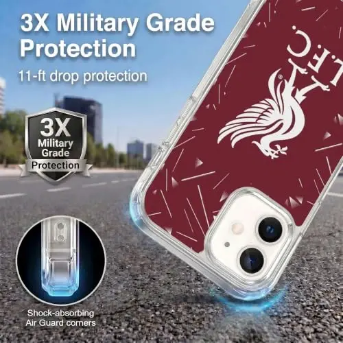 Head Case Designs Officially Licensed Liverpool Football Club Home 2026/27 Kit Gel Case [Military Grade Protection] Compatible with Apple iPhone 12 / iPhone 12 Pro and Compatible with MagSafe - Head Case Designs (1)