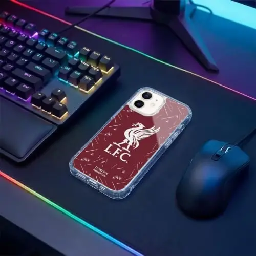 Head Case Designs Officially Licensed Liverpool Football Club Home 2026/27 Kit Gel Case [Military Grade Protection] Compatible with Apple iPhone 12 / iPhone 12 Pro and Compatible with MagSafe - 6